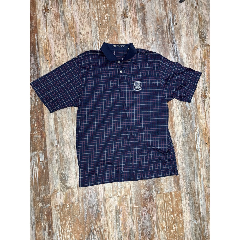 Vintage St Andrews The Old Course Golf Polo Shirt Size XL Joey Rodolfo